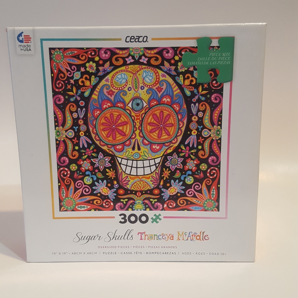 Sugar Skulls puzzle 300 pc ages 10+